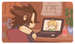 blackpaopu:  long distance au