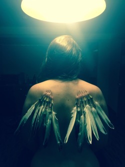 fairies-sakes-and-butterflywings:  I became an angel this weekend.