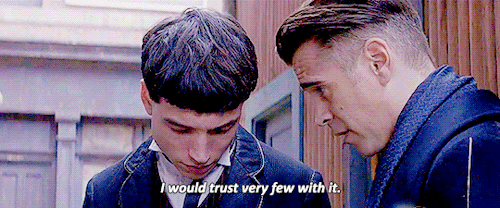 hardyness:Fantastic Beasts and Where to Find Them → Credence Barebone and Percival Graves:“There’s s