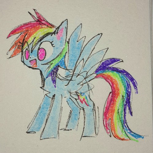 Glittery Doodle :>