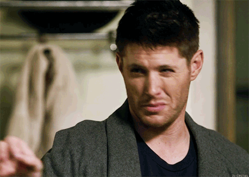 Dean in: the sudden realization Sammy’s imaginary friend was real[11x08]