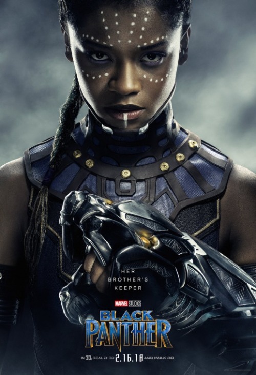 XXX superheroesincolor: Black Panther (2018) photo