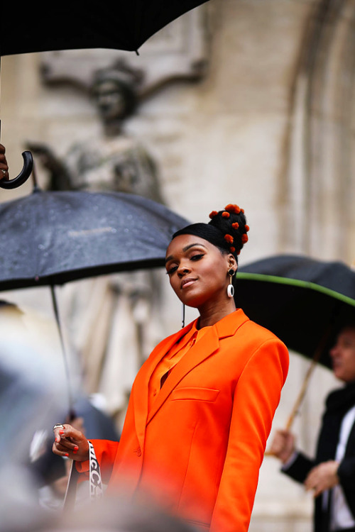 zacharylevis:JANELLE MONÁEStella McCartney Fall/Winter 2020/2021 Show — Paris