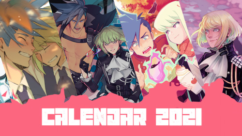 We are releasing a 2021 Promare Calendar on Kickstarter!! Shares are really appreciated!https://www.