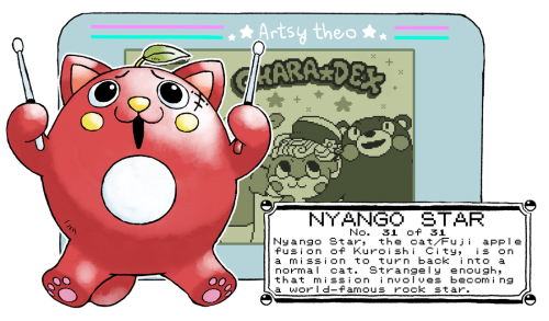 CharaDex day 31: Nyango Star!