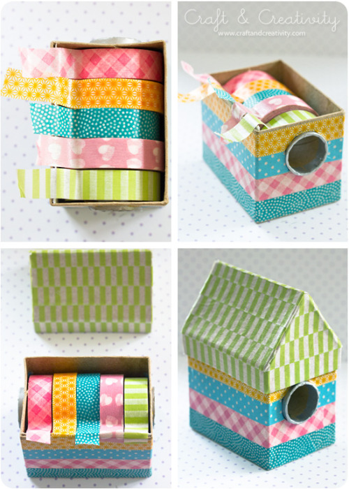 DIY Washi tape dispenser | Craft & Creativity
Make this adorable washi tape dispenser to keep your favourite patterns at arms reach. Click on the photo to be be taken to the full tutorial.