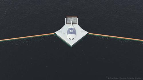 callurn: acid-anarchism:  knowledgeandlove:  carlboygenius:  The Ocean Array Plan. Devised by 19yo Boyan Slat, this passive system, if installed, could clean up both The Great Pacific Garbage Patch & The North Atlantic Garbage Patch. Sort of like