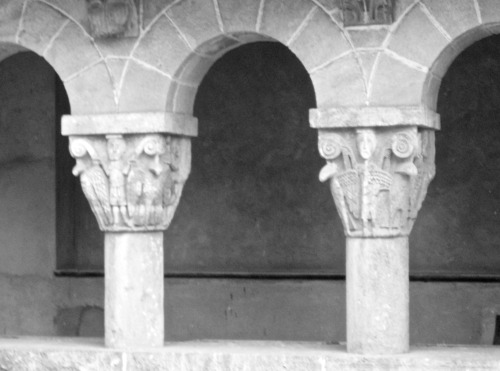 Romanesque Capitals, Cloister, Pedralbes, Barcelona, 2007.