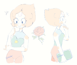 shindoodles:  Some pearls I sketched while waiting for food :^ ) 