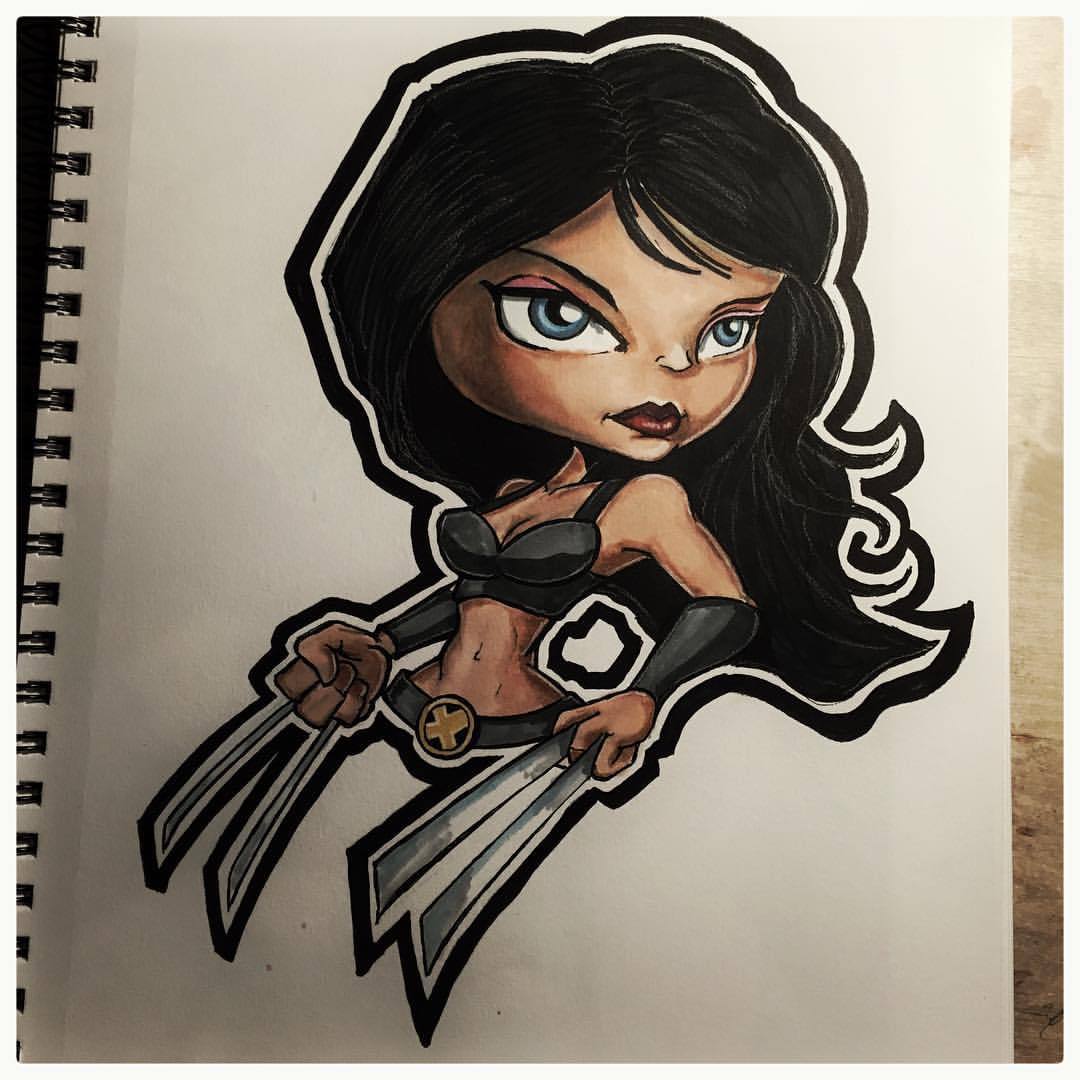 Thalo Halo on Tumblr: X-23 #xmen #mutant #x23 #laurakinney #marvel  #marvelcomics #wolverine...
