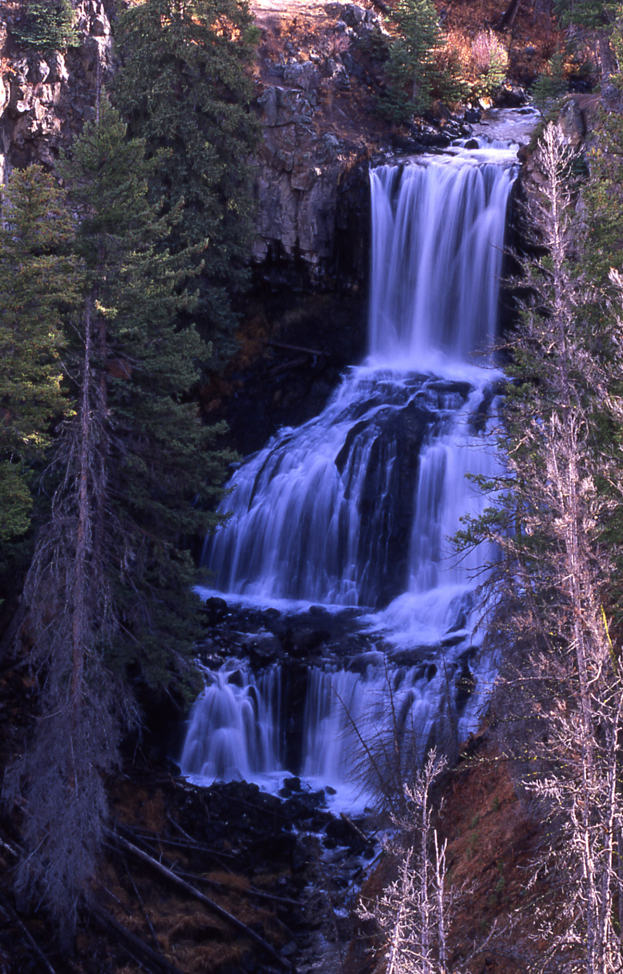 rivermusic:  Undine Falls, Yellowstone National Park, Wyoming, USA Photo: National