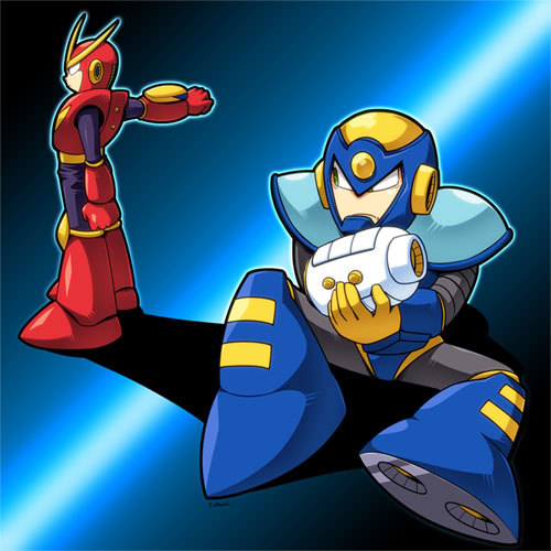 Megaman 2 Madness Waru Nyan02 フラッシュマンとクイックマン キャラはあみだくじで決めました