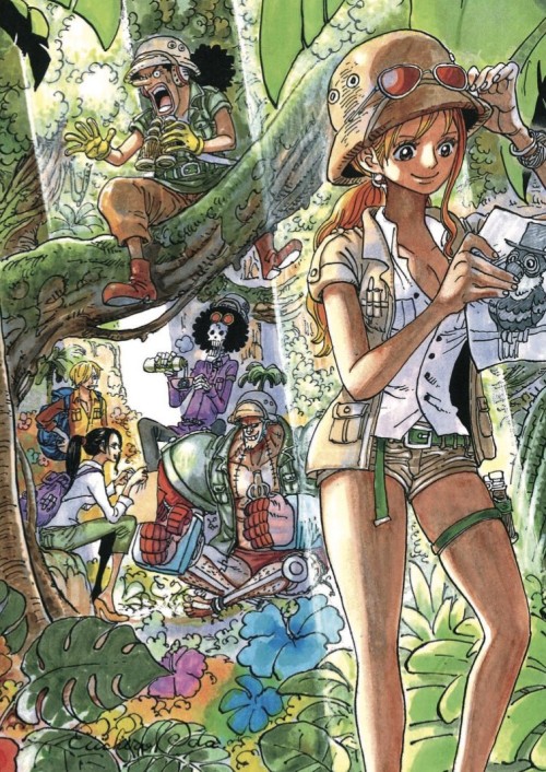 One Piece Color Walk 9 Back Cover