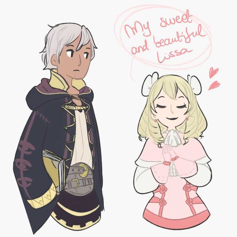 gis-ka:  I married my male unit to Maribelle, they understand each other 
