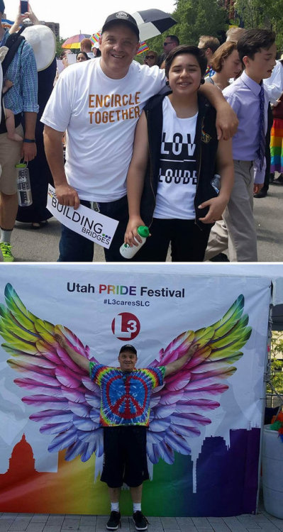 pleasejustbenicetopeople:i-deduce-skeletons:pr1nceshawn:Parents Supporting Their LGBT Kids During Pr