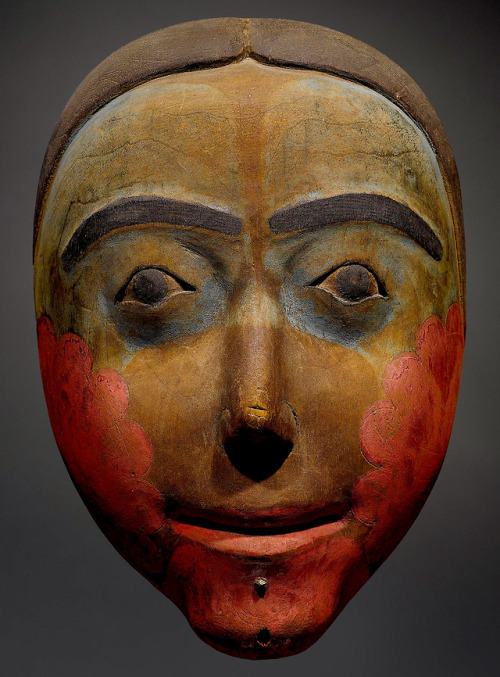 magictransistor:An assemblage of anthropomorphic masks created by Pacific Northwest Coast Indigenous