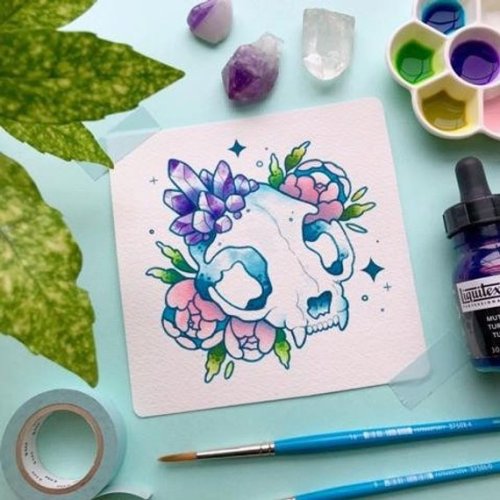 Kawaii Tattoo Flash Inspired Art Prints By missmichellecoffee 