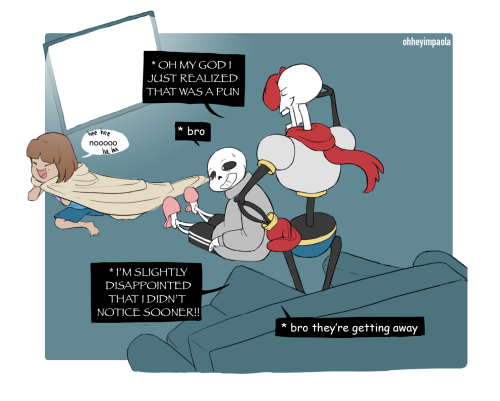 Porn photo ohheyimpaola:  sans and frisk cuddling gives