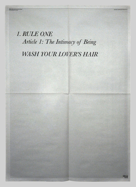 yesoknvm: A promotional poster to coincide with From the Silence of Duchamp to the Noise of Boys, featuring two poems from the book: The Intimacy of Being, and Radius of Self. 33" × 27.75" Artwork & Design: Nikolai Rose Text: Michael David