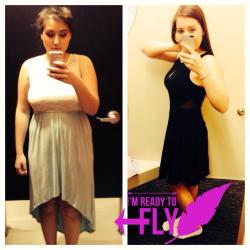 beforeandafterfatlosspics:  losingtheweightt  It all started in August of 2012. I wasn’t comfortable in my skin so I decided to change. I started going to the gym and I remember I could only run 0.2 miles before I would stop because I was out of breath.