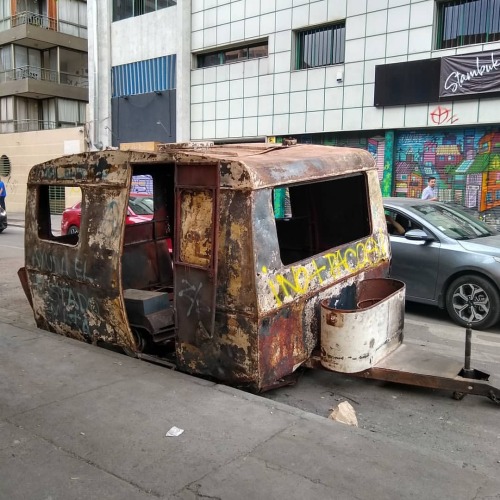 Just some of the revolutionary graffiti seen in Santiago on October 28, 2019