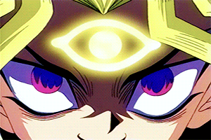 maivalentine: @silverwindsblog said: Can you do gifs of Yami’s scary face from Yu-Gi-Oh! (1998 Toei Series)? It would be nice for having gifs related to Halloween. :D  
