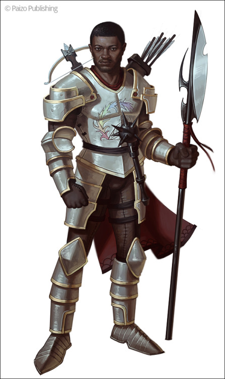 menofcolorinfantasyart:Sosiel Vaenic by Andantonius