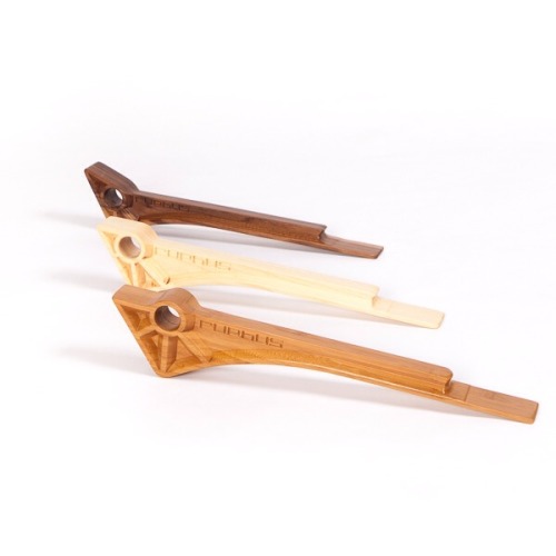 goodwoodwould:  Good wood - ‘Slim’ all-in-one bike fender, lock holder and carry rack by Portland ba