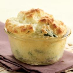 in-my-mouth:  Asparagus Goat Cheese Souffle 