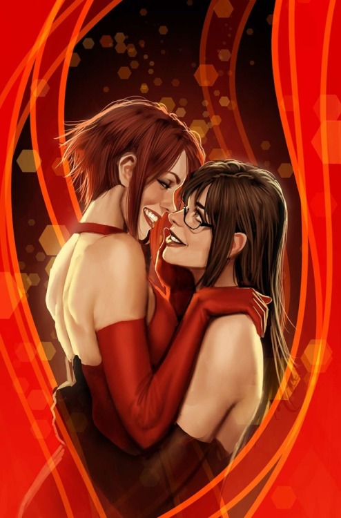 nebezial-asheri:  a bunch of recentr sunstone covers.2 of them are for the original run. one a booksamillion exclusive reprint of volume 1, the other for german version of sunstone 5 second half, as the publisher made the book oversized hardcover and