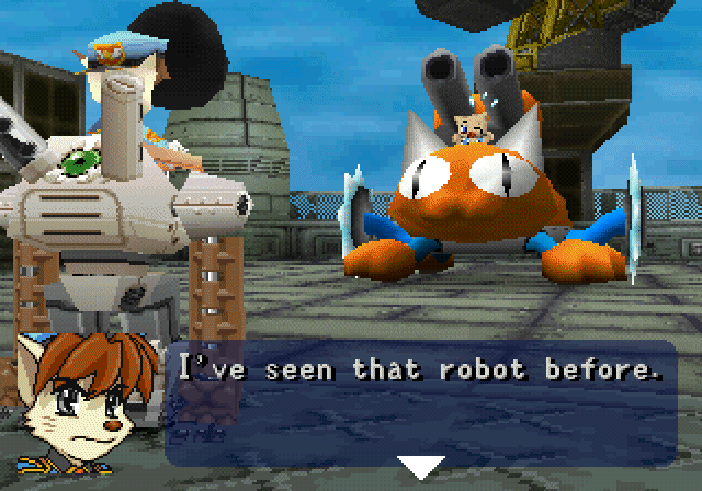 obscurevideogames:  “Oh no!!” - Tail Concerto (CyberConnect - PSX - 1998)  