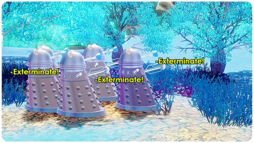 solori:Bye, dangerous Daleks!This gave me such a good laugh! Thank you, @solori!