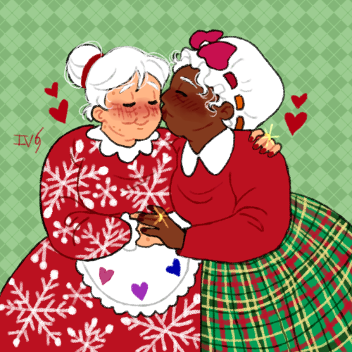 orquidia: christmas eve with mrs and mrs claus !!