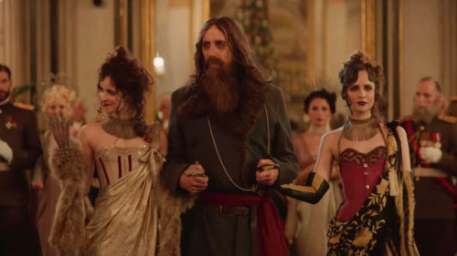 Grigori Rasputin with his “ladies” at the ball in the new trailer for The King’s Man (2020)Sou