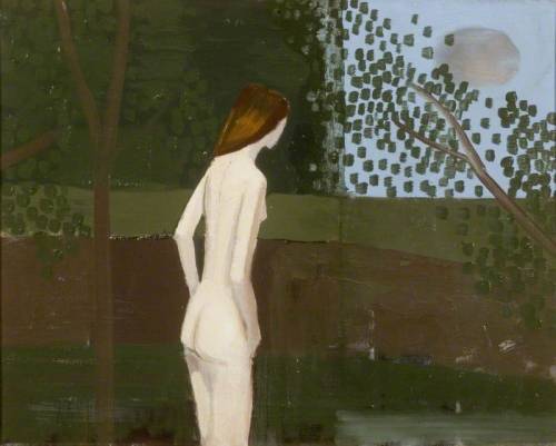 huariqueje: Evening Bather, Essex  -  Kenneth RowntreeBritish 1915-1997