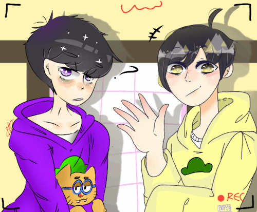 poppyxbaka:  ||A small collab with @askstan-marsh (my sister). They don’t have a main blog. Not in my knowlegde||