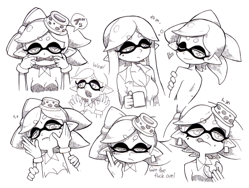 yuta-agc:  splatoon | memo 4  cuties cuties CUTIES!!!!