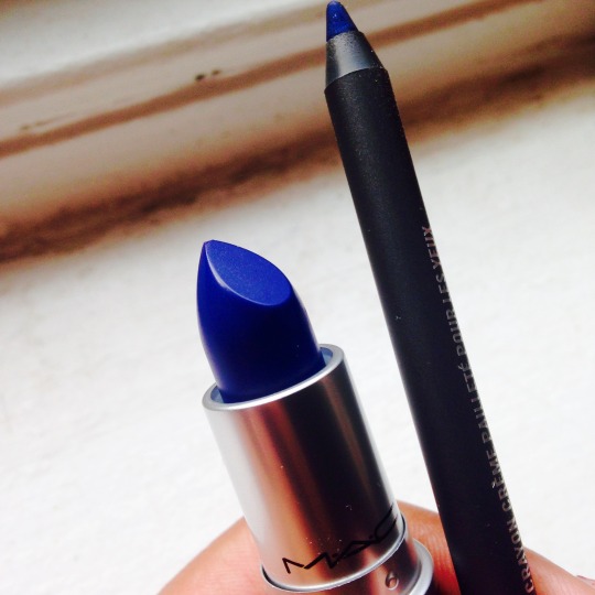 blexicana:  sapphirefairy:  sapphirefairy:  MAC JUST CAME OUT WITH A COLLECTION OF MATTE LIPSTICKS THAT ARE GOING TO BE A PERMANENT PART OF THEIR COLLECTION (i think) AND THEYRE ALL REALLY PRETTYLIKE THIS BLUE!!!!GOOOOOO GET SOME!!!!!!  NO BUT LIKE REBLOG