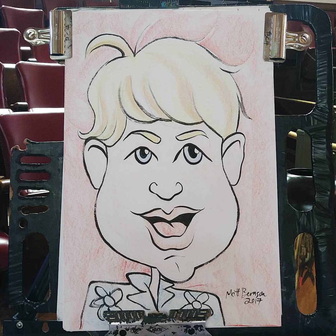 Drawing caricatures at Memorial Hall in Melrose!  #art #drawing #caricatures #artistsontumblr