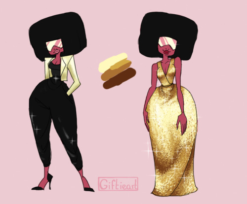 giftieart:  Garnet is a babe and no one can convince me otherwise. Bit of a sketch dump of Garnet in Estelle’s(her voice actress) outfits!  < |D’“’