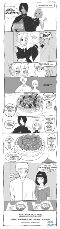 seigibathala: A Happy Surprise Birthday to Naruto and Gintoki !!  ✔ SasuSaku Cake Delivery ❤️ ✔
