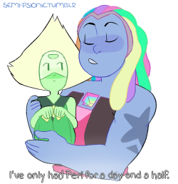 semi-psionic:  i am here for bismuth platonically adoring peridot and for brooklyn nine-nine references