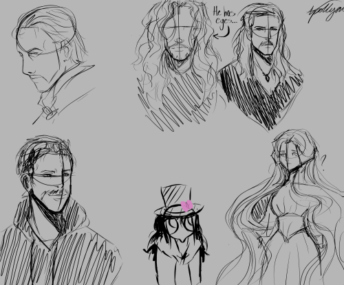 Warm-up Sketches, Gotta Post The Imperfections Too, These Took Me About An Hour So Thats Why Theyre Souhmwonderful