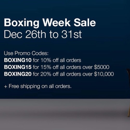 #boxingdaysale #boxingday coupon codes are valid as of today. Biggest sale we’ve ever had. Go nuts. themodernshop.ca #canada #Ottawa #montreal #toronto #halifax #vancouver #calgary #edmonton #winnipeg #regina #modernhome #interiordesign...