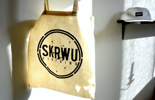 Lookbook for SKRWU Clothing (http://skrwuclothing.bigcartel.com/).