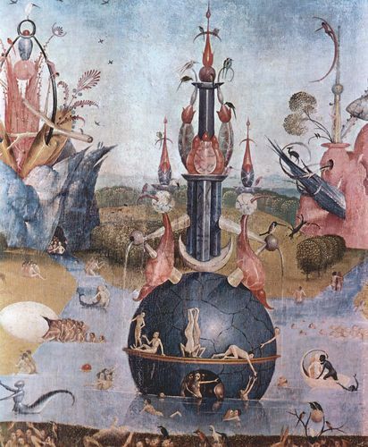 The Garden of Earthly Delights(detail), 1516, Hieronymus BoschMedium: oil,panel