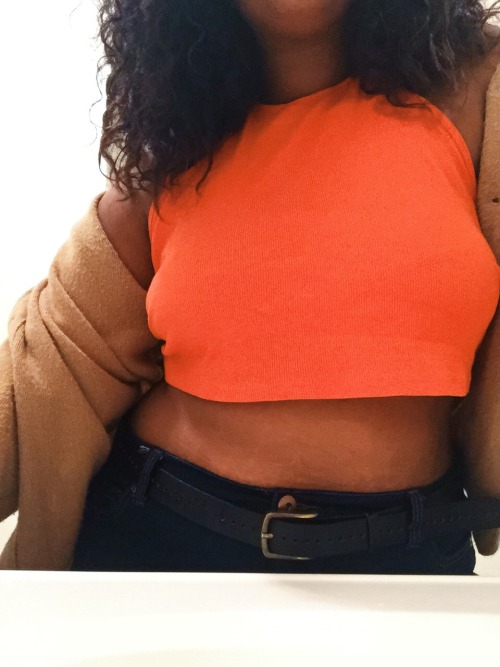 Last day @ work. Then it’s back to school.Unrelated - love this new orange halter from ASOS.