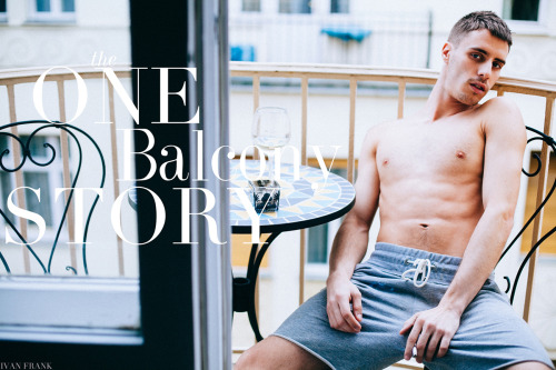 summerdiaryproject:    PART ONE  THE ONE BALCONY STORY FEATURING DEAN KOVALSKY. PHOTOGRAPHED IN BUDAPEST BY IVAN FRANK Discover more of Ivan Frank’s work here in Summer Diary Magazine, including our BURNING COCKTAIL story with Dean, and find them