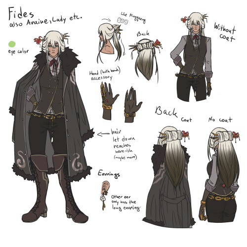 This is what I have been busy with. Very self indulgent OC designs and stuff. Tho a lot of stuf
