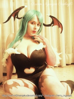 nyuugaocosplay:  Morrigan Aensland cosplay